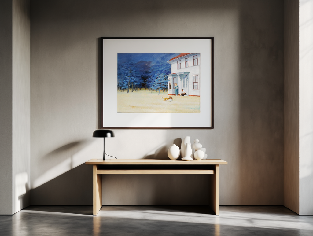 Edward Hopper – Cape Cod Evening Art Print
