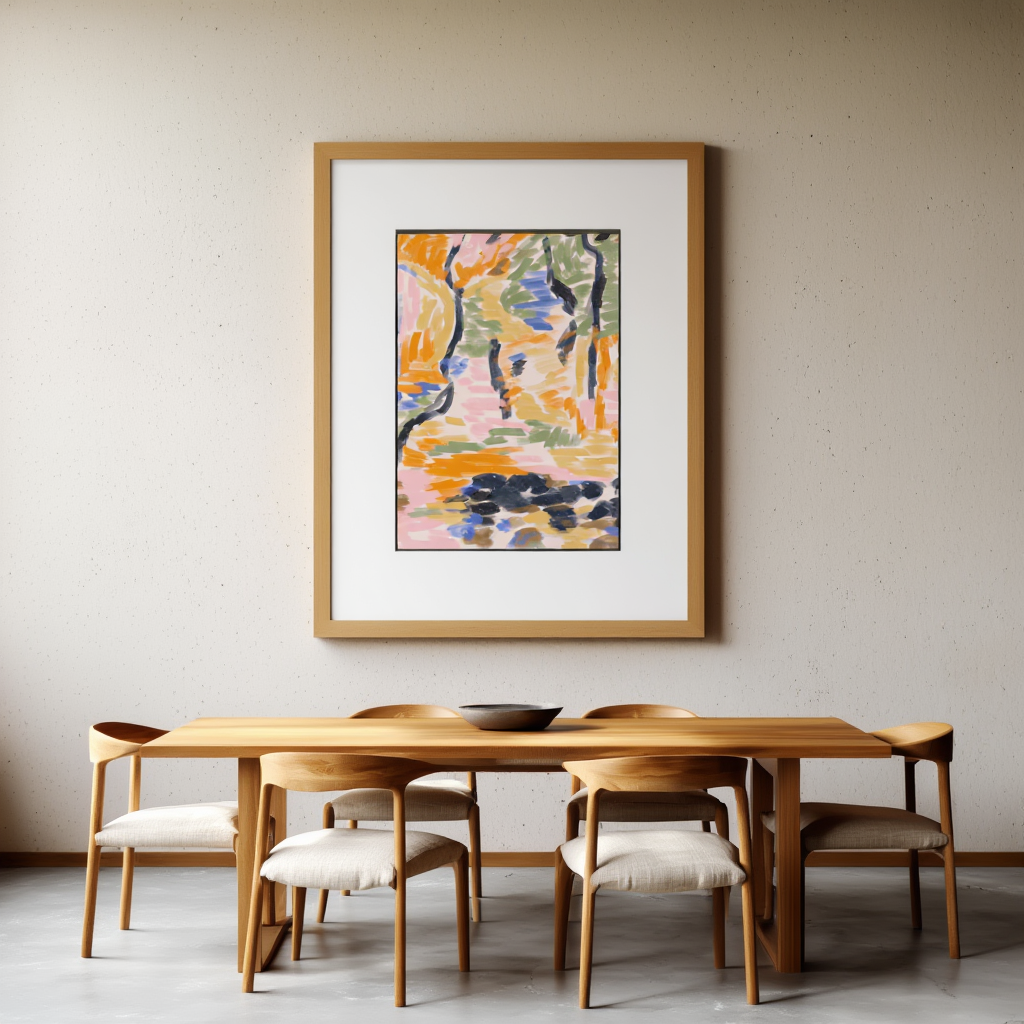 Henri Matisse - Le Jardin de l'Artiste à Avignon | Modern Art Print