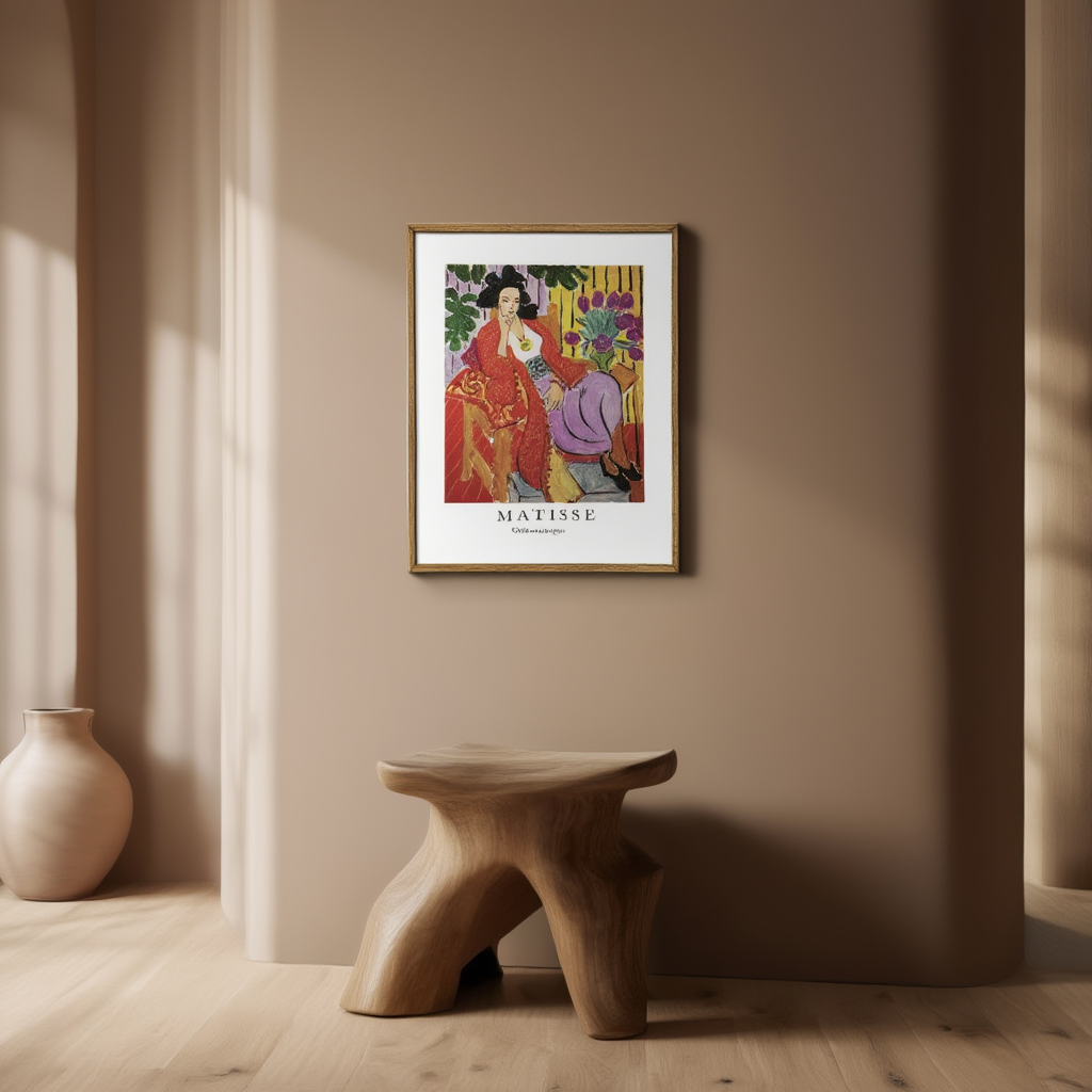 Henri Matisse  - Odalisque with the Red Coat Poster