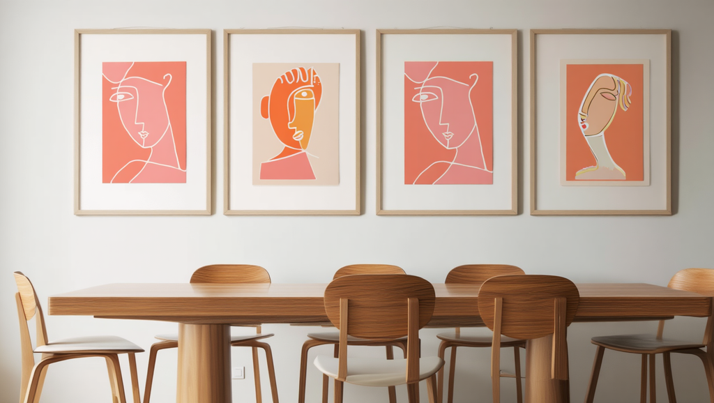 Matisse & Picasso Gallery – Living Room Set of 4 Prints