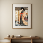 The Princess from the Land of Porcelain – James McNeill Whistler Poster | Tonalist Figurative & Orientalist Art Print