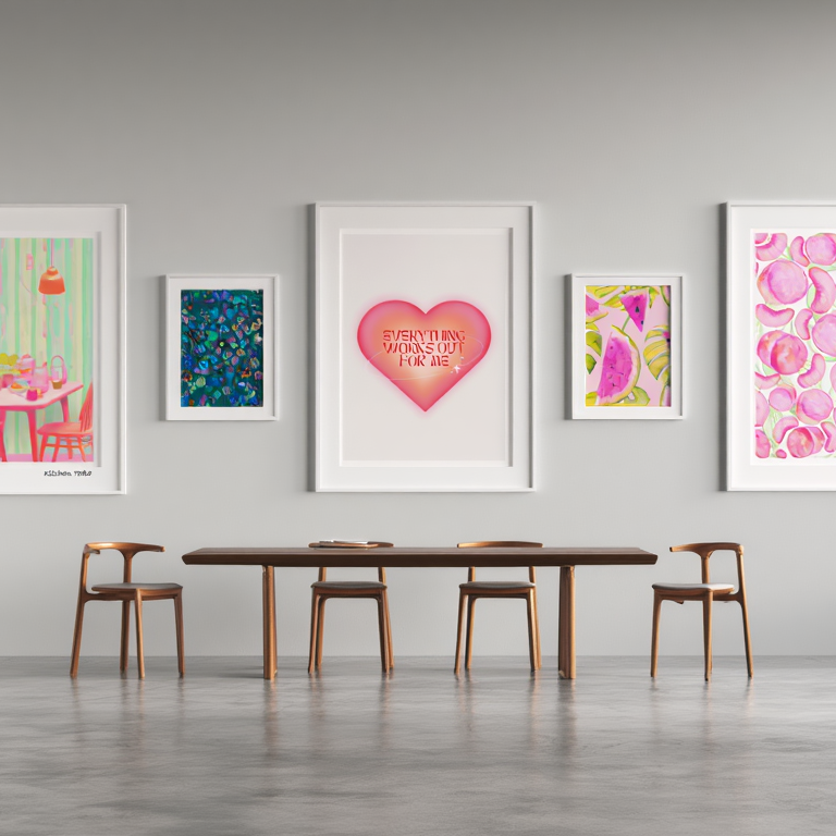 Color Burst: 5 Joyful Wall Art Prints