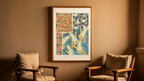 Papillons, Pl. 19 by Émile‑Allain Séguy – Art Deco Decorative Butterfly Pattern Poster