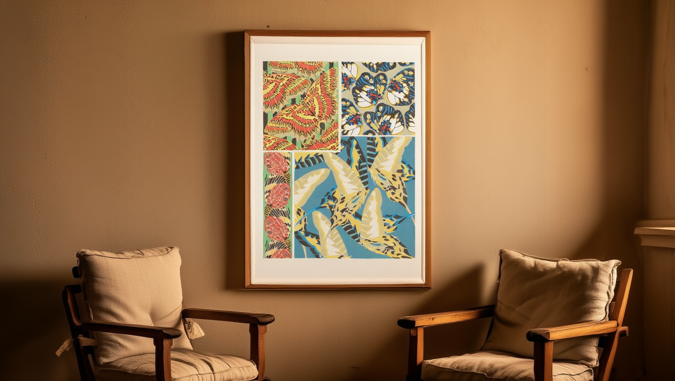 Papillons Pl.19 Poster