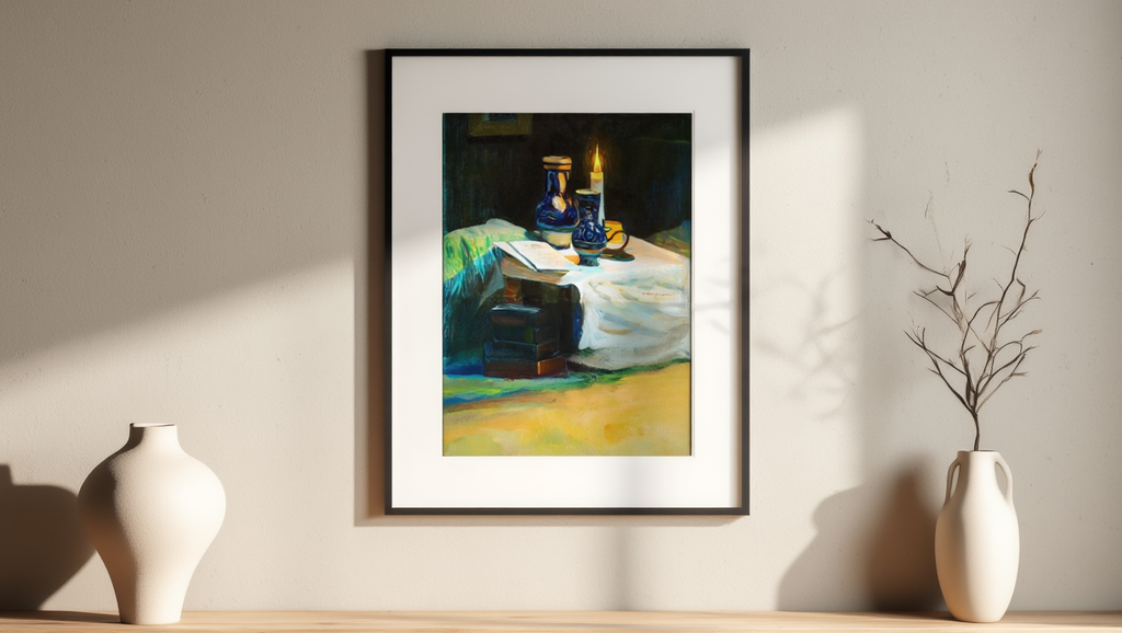 Twilight – Gustav Kampmann, 1912 – Landscape Art Print