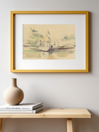Laveuses – Paul Cézanne Poster | Post-Impressionist Genre Scene Art Print