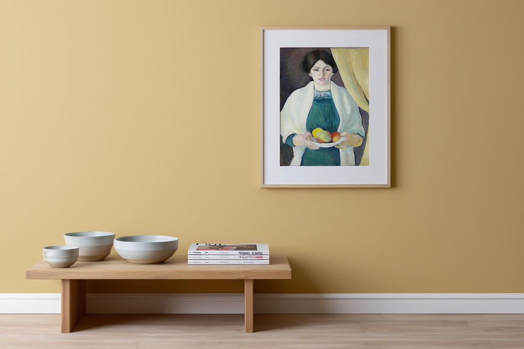 August Macke – Portrait aux pommes | Hakyarts