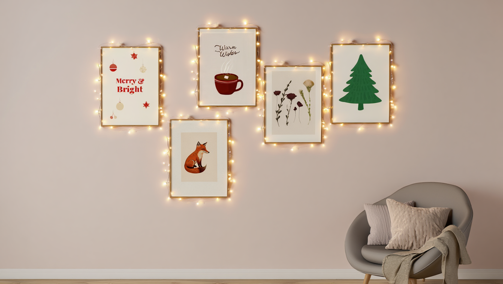 Christmas Joy – 4 Holiday Prints