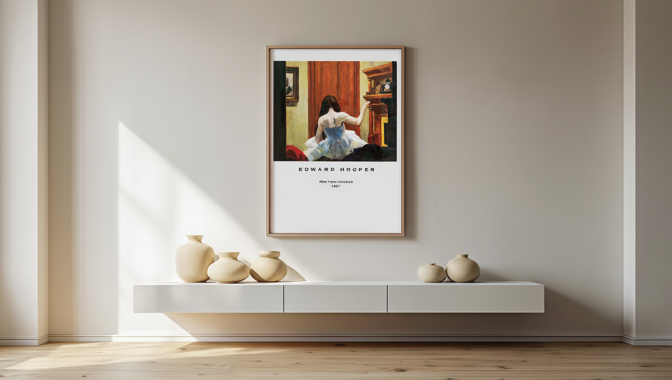 Edward Hooper - New York Interior Poster