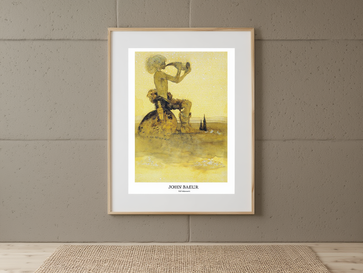 Vill Vallareman – John Bauer (1910) | Fairy Tale Illustration Art Print