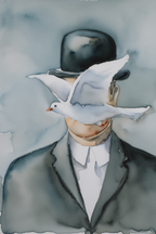 The Window to Nowhere – Inspired by René Magritte