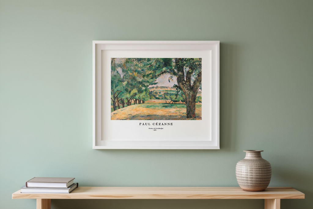 Paul Cezanne - Environs du Jas de Bouffan Poster