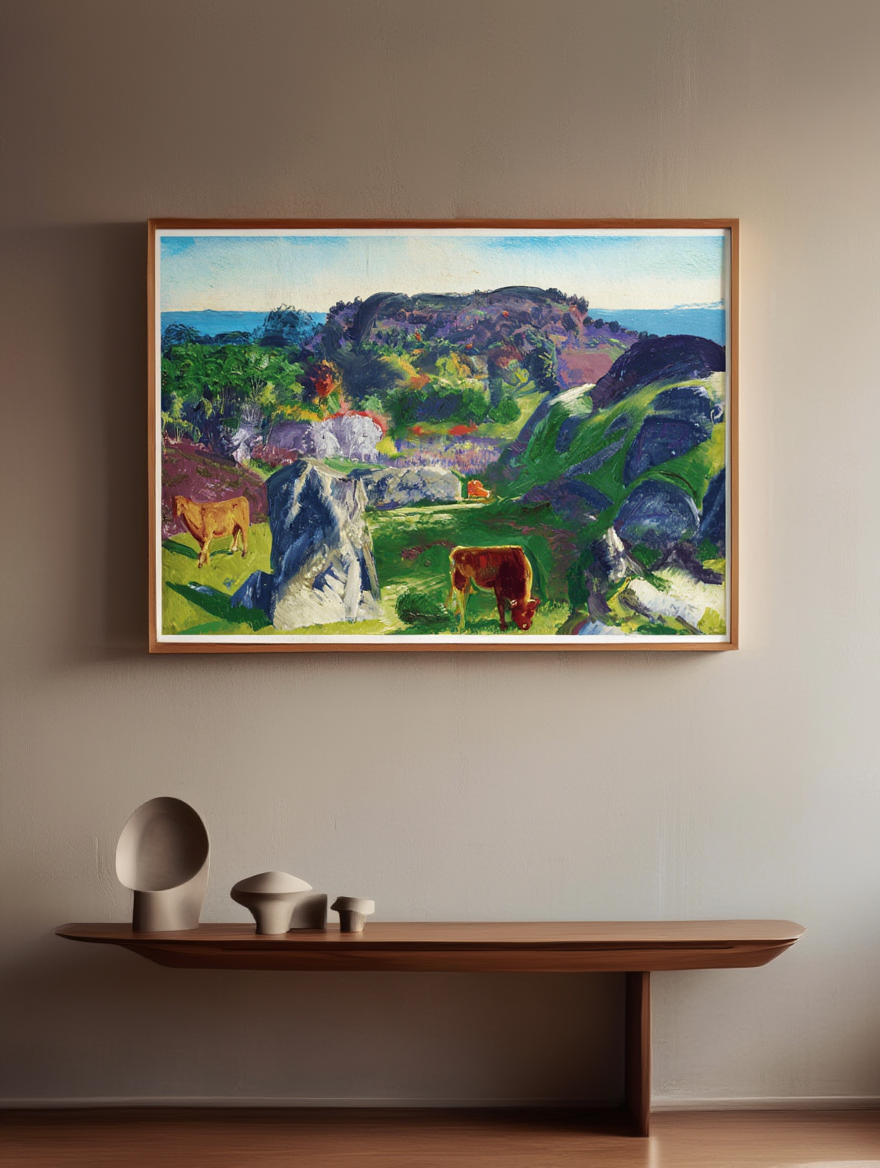 George Wesley Bellows - Rock Ridge Farm