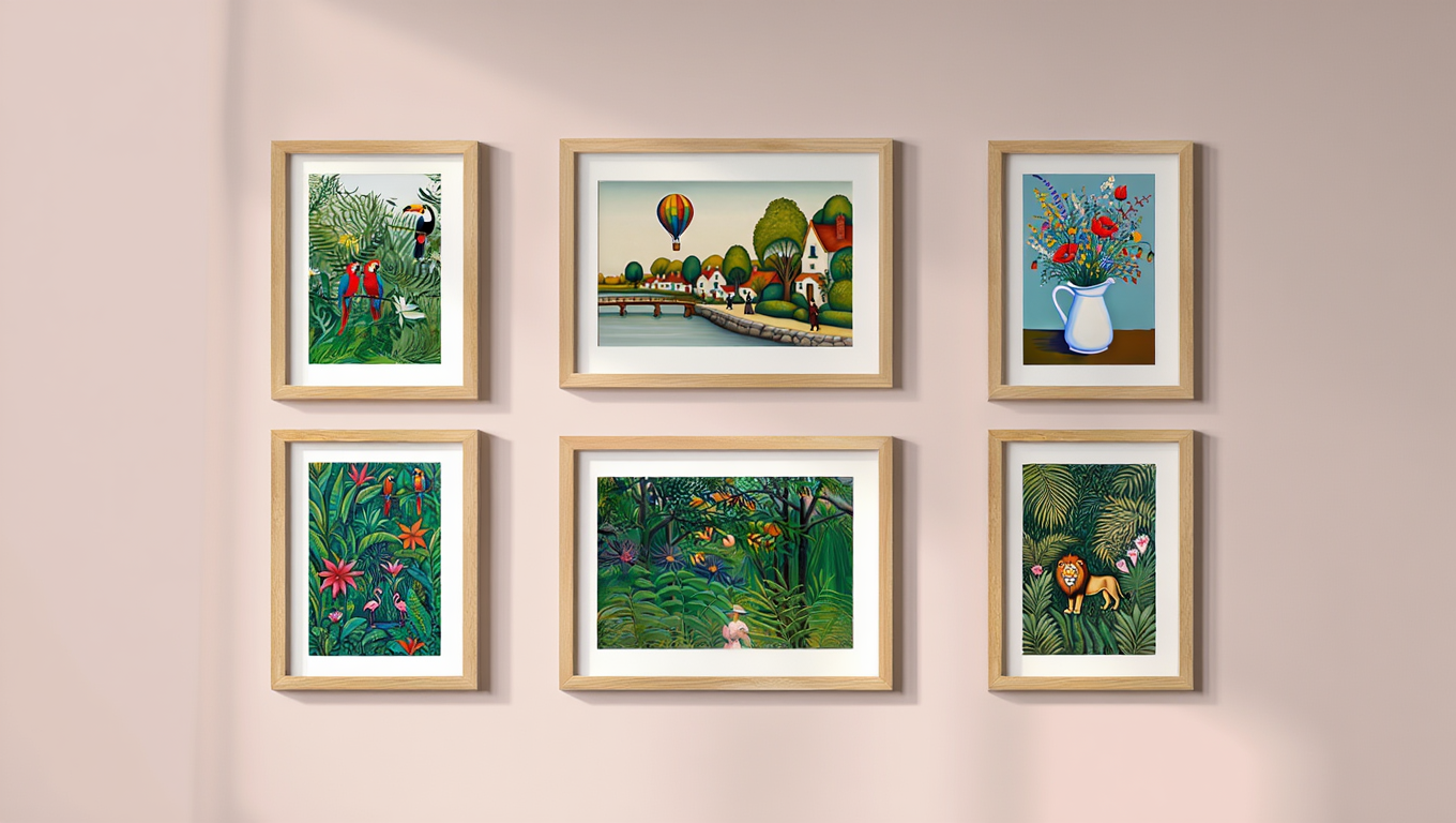 The Dreaming Jungle – Mix & Match Henri Rousseau Prints