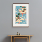 Extract from Bijutsukai (Design Magazine), 1902 – Vintage Japanese Art Print No7 Poster