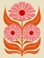 Blooming Botanicals – 6 Floral Prints | Mix & Match Wall Art Collection - Hakyarts