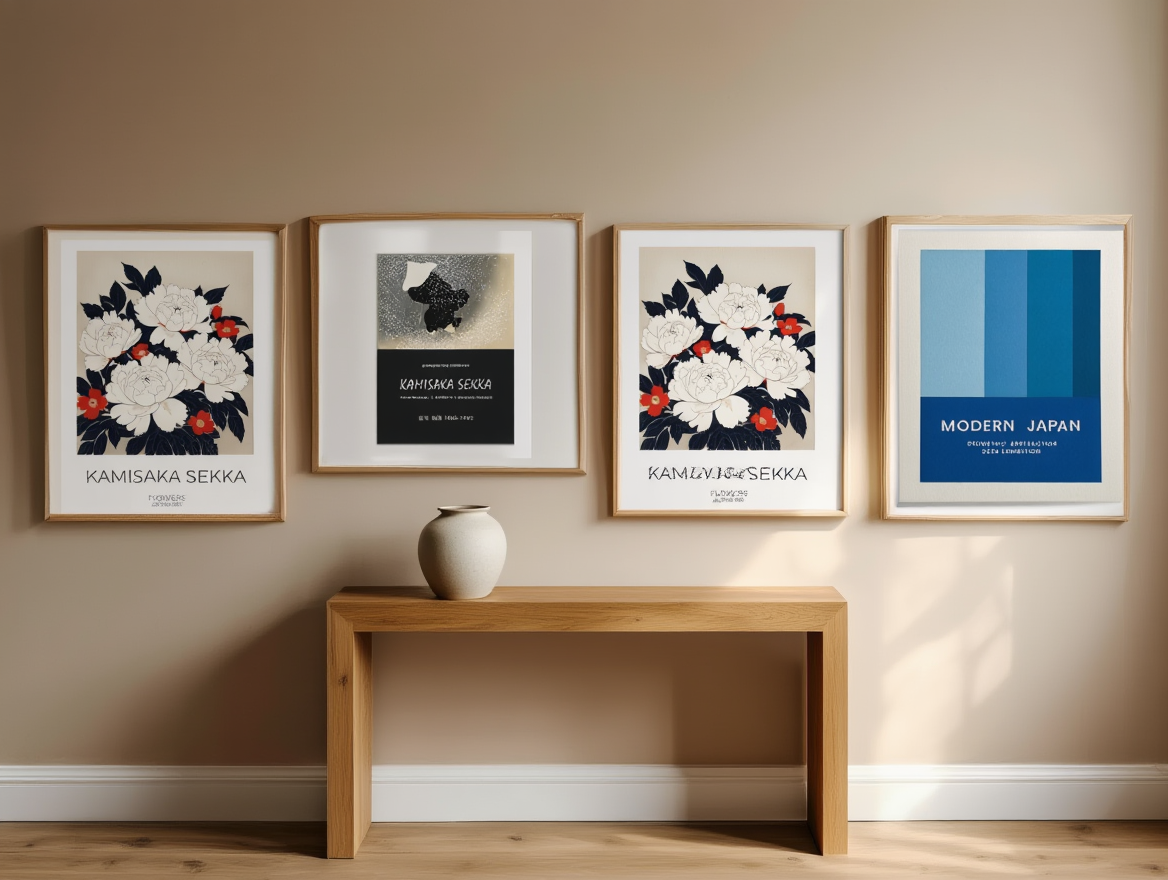 Kamisaka Sekka – Seasons & Elegance | 4 Prints Mix & Match