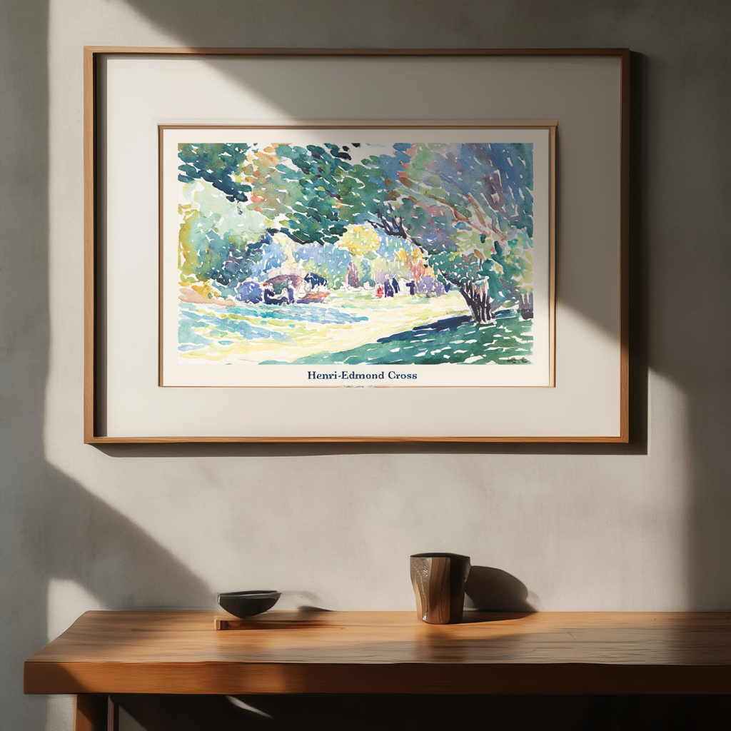 Henri-Edmond Cross - Landskabsplakat | HakyArts