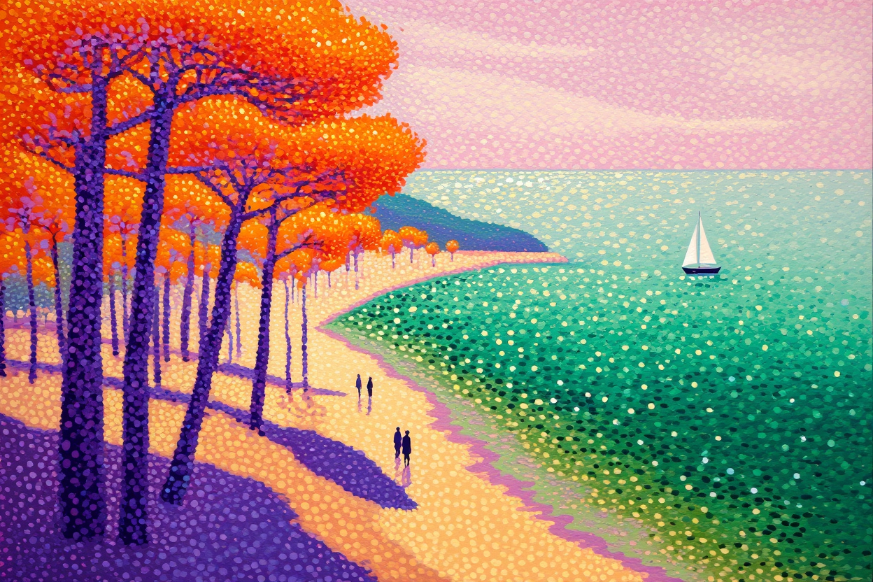 Henri‑Edmond Cross – Luminous Vistas Quartet