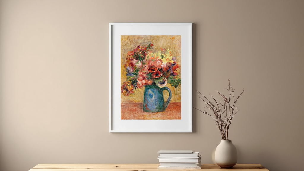 Auguste Renoir - Vase of Flowers