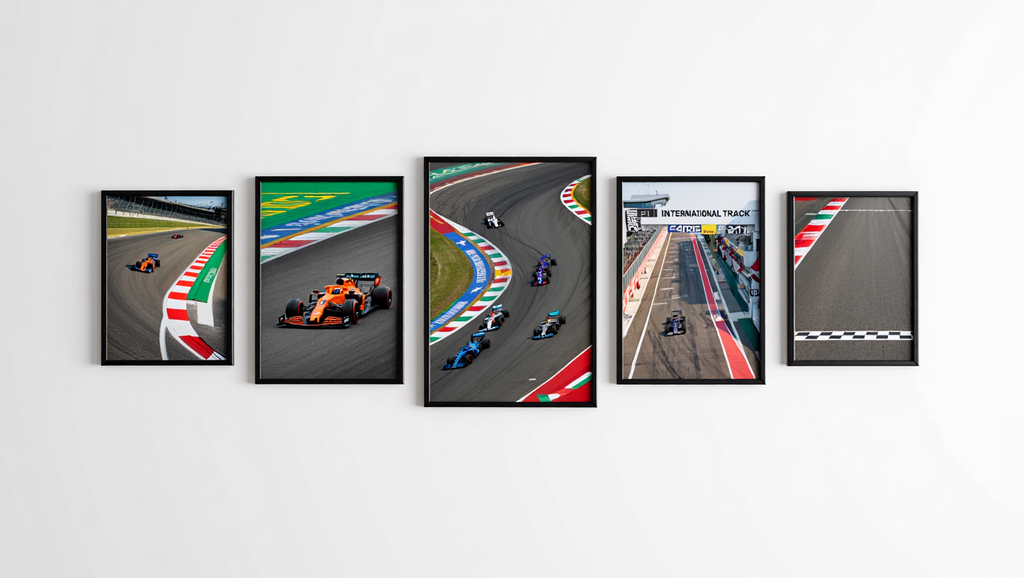 F1 Imola Gallery Wall – Set of 5