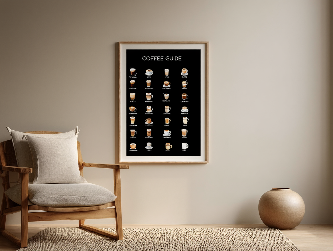 Coffee Guide – Illustrated Single Print