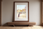 Autumn in Paris by Jean-François Raffaëlli – Impressionist Art Print