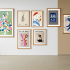 Modern Home Art Set – 6 Stylish Prints for Living Spaces - Hakyarts