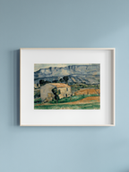 Maison en Provence – Paul Cézanne Poster | Post-Impressionist Landscape Art Print