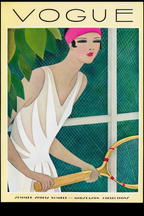 Vintage Vogue Magazine Prints – Set of 4 Timeless Fashion Covers - Hakyarts