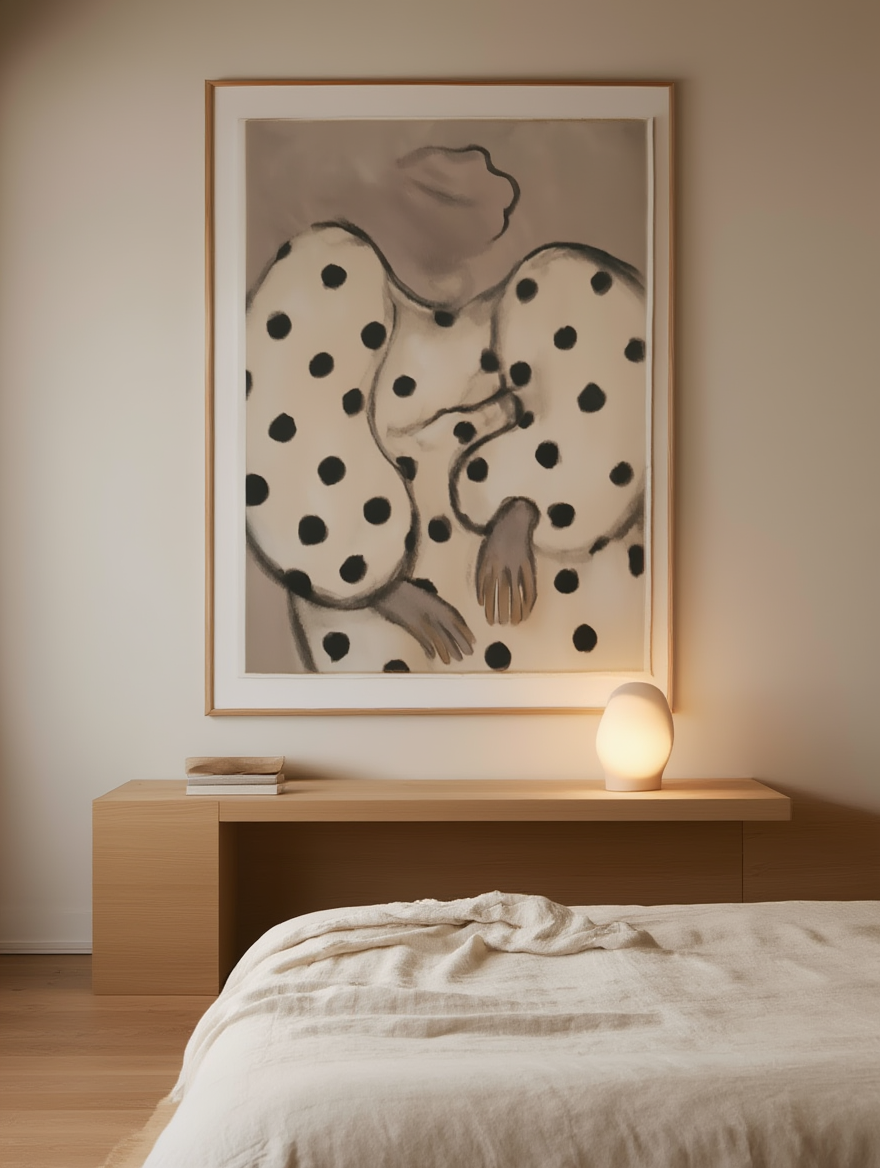 Graceful Presence – Figurative Woman Art Print