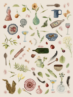 Whimsical Art Print – Playful and Colorful Wall Décor