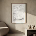 Dance Abstraction; Isadora Duncan (or “Rhythmic Line”) – Abraham Walkowitz (1920) | Modernist Dance Art Print