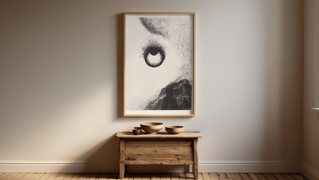 Odilon Redon - Everywhere Eyeballs are aflame