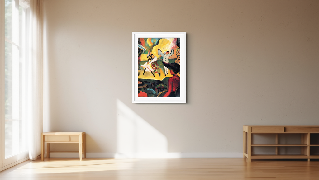 August Macke - Russian Ballet Art