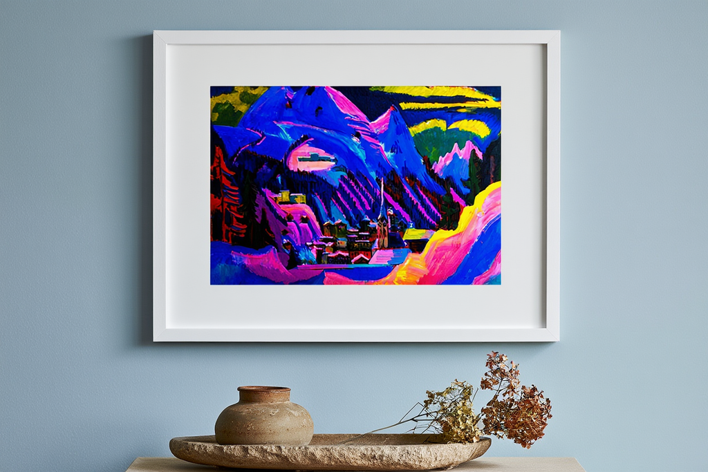 Ernst Ludwig Kirchner - Davos in Snow