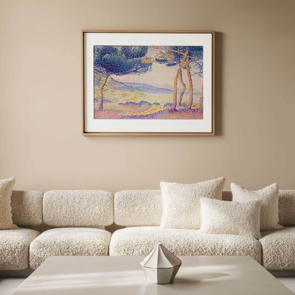 Henri-Edmond Cross - Pines Along the Shore