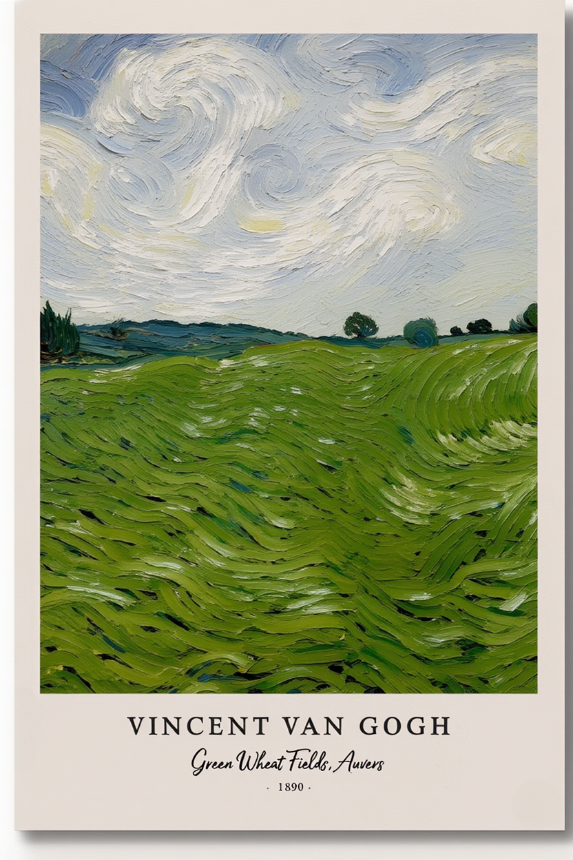 Vincent Van Gogh 4-Piece Art Prints