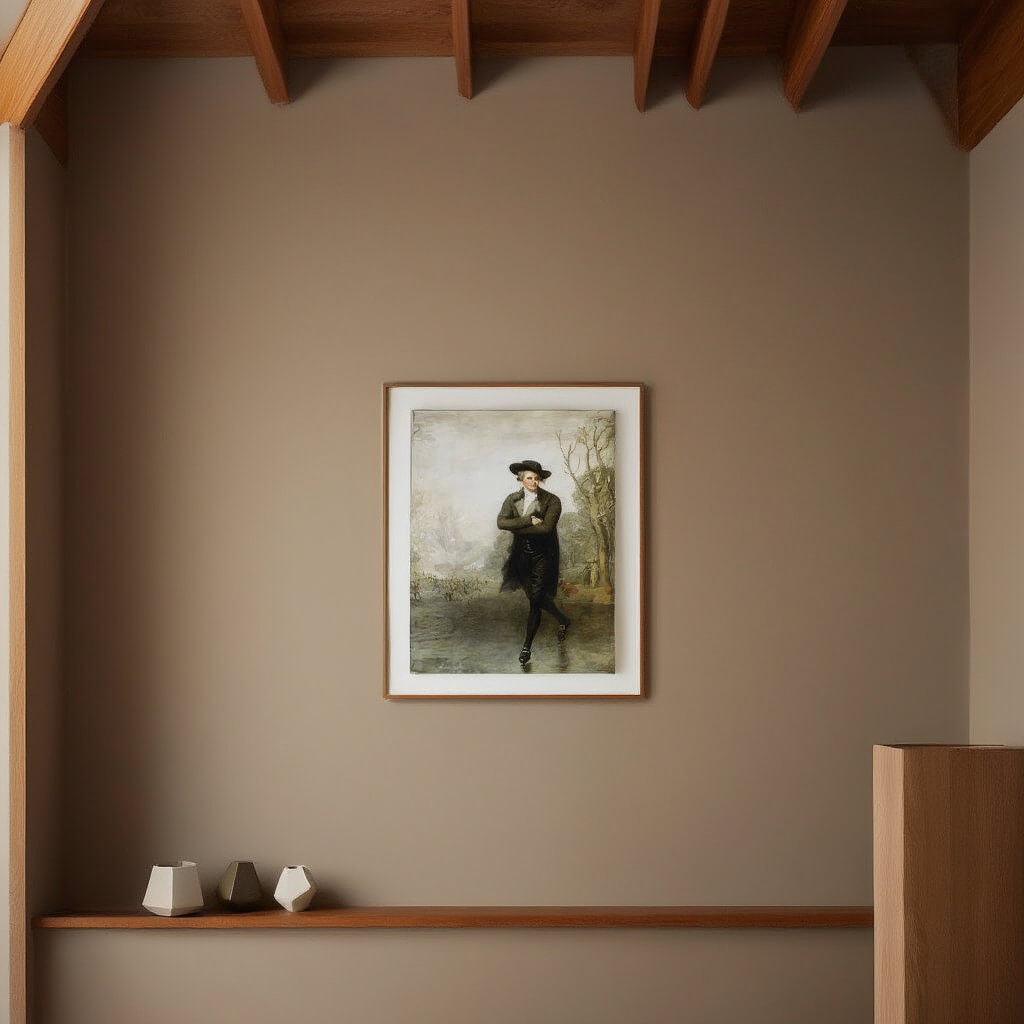 The Skater (Portrait of William Grant) – Gilbert Stuart (1782) | Classic Portrait Art Print