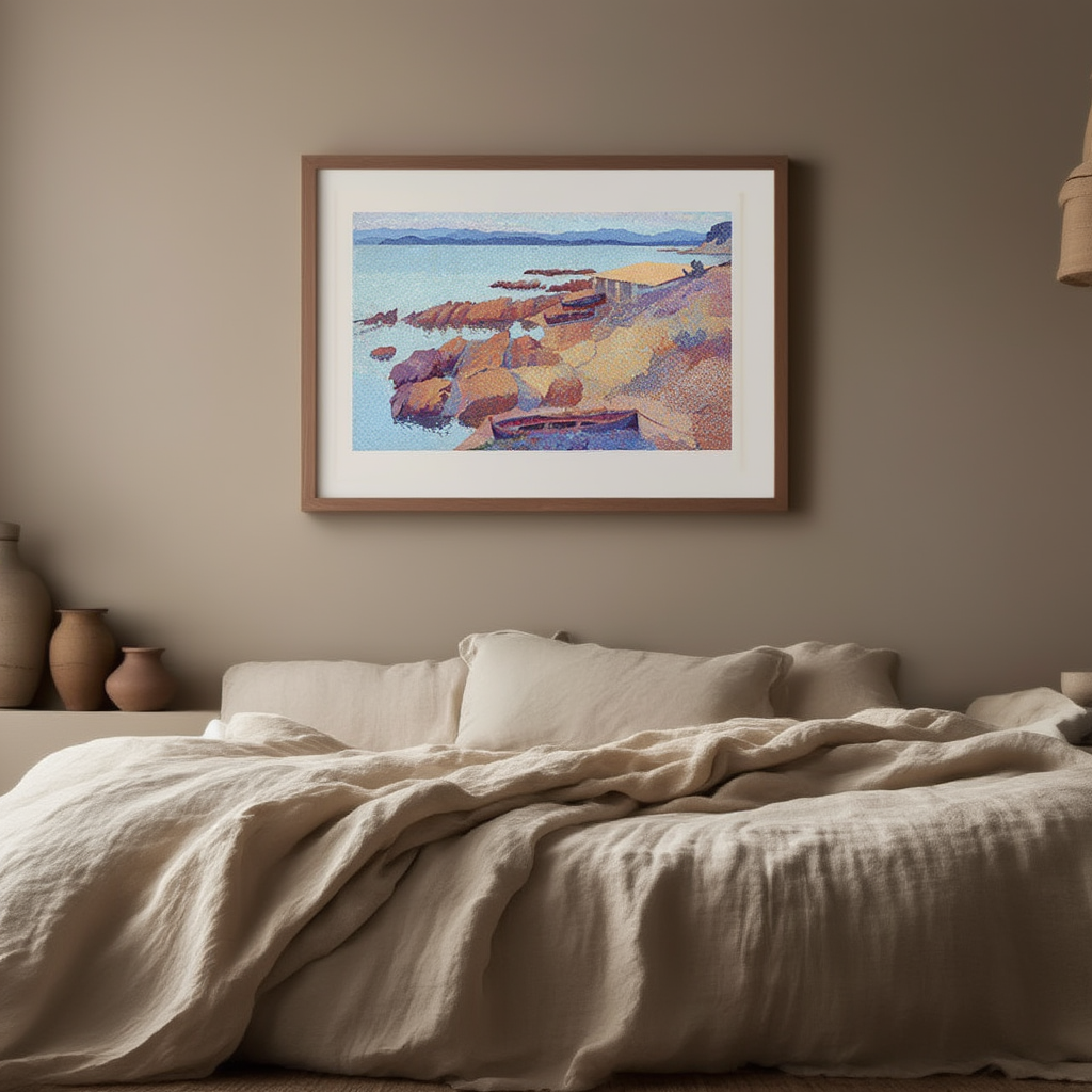 Henri-Edmond Cross  - Calanque des Antibois Poster