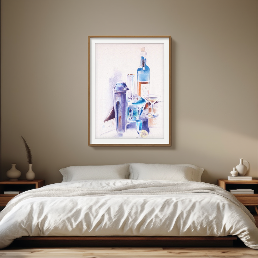 Gæstfrihed – Preston Dickinson, 1925 – Modernistisk kunsttryk