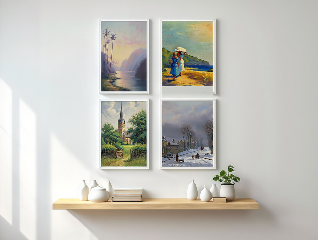 Pissarro – Garden & Orchard Quartet