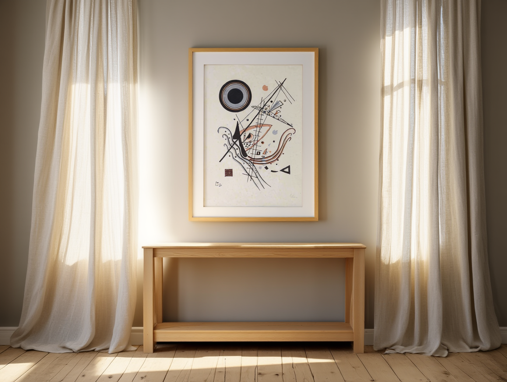 Wassily Kandinsky – Lithographie ‘Blau’ - Iconic Abstract Art Print