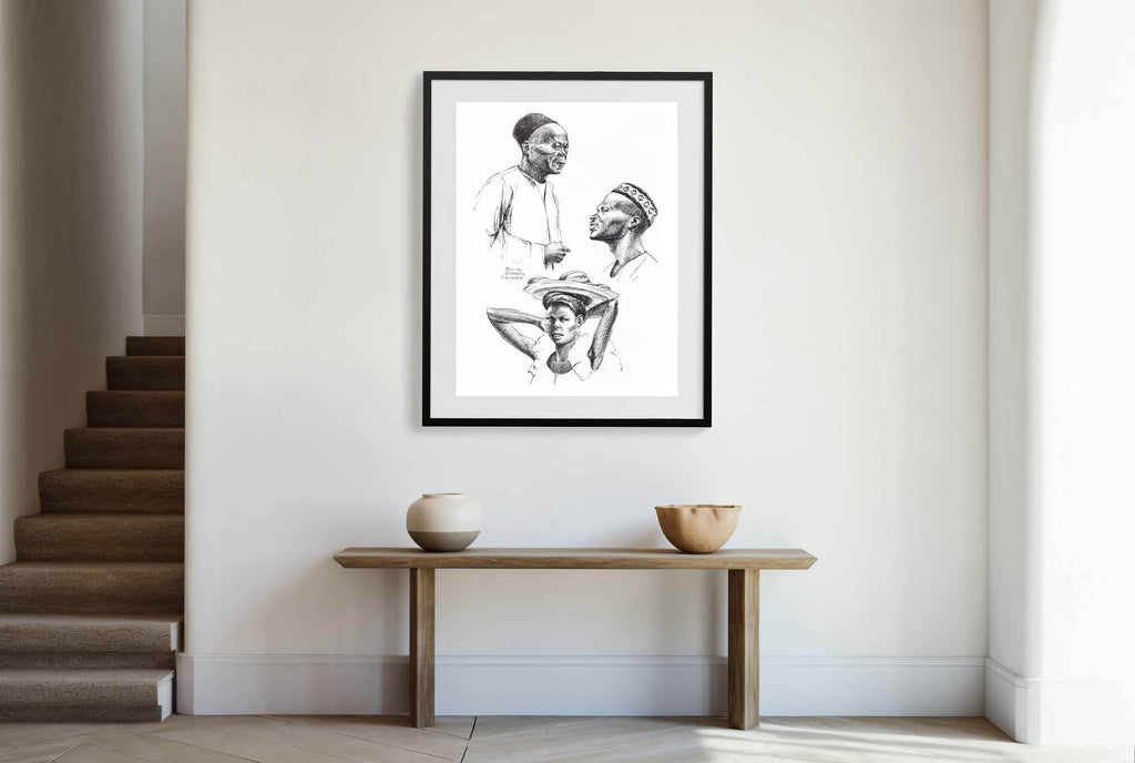 Elton Fax - West Africa Vignettes Pl.22 - Hakyarts