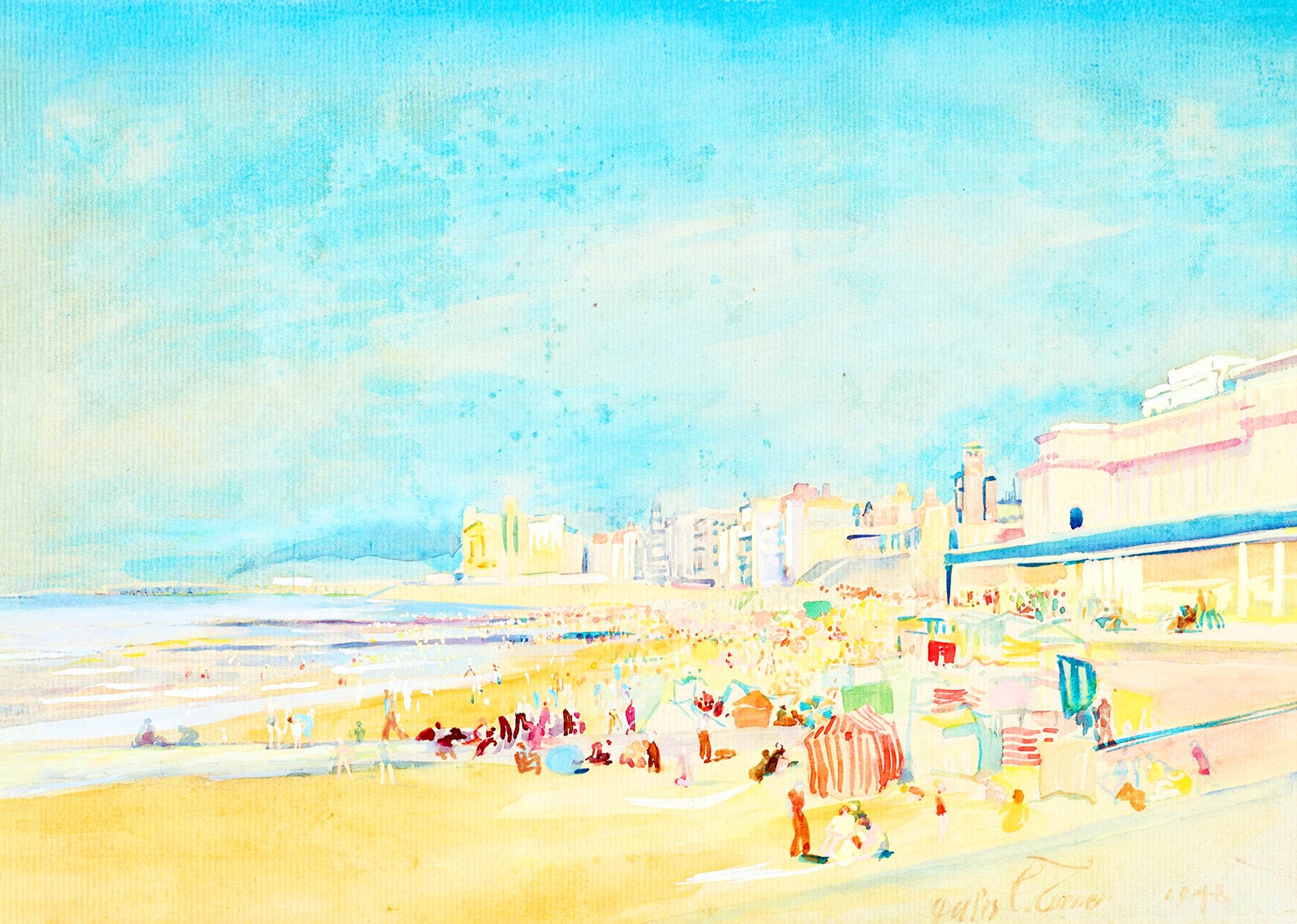 Strand te Oostende - Hakyarts