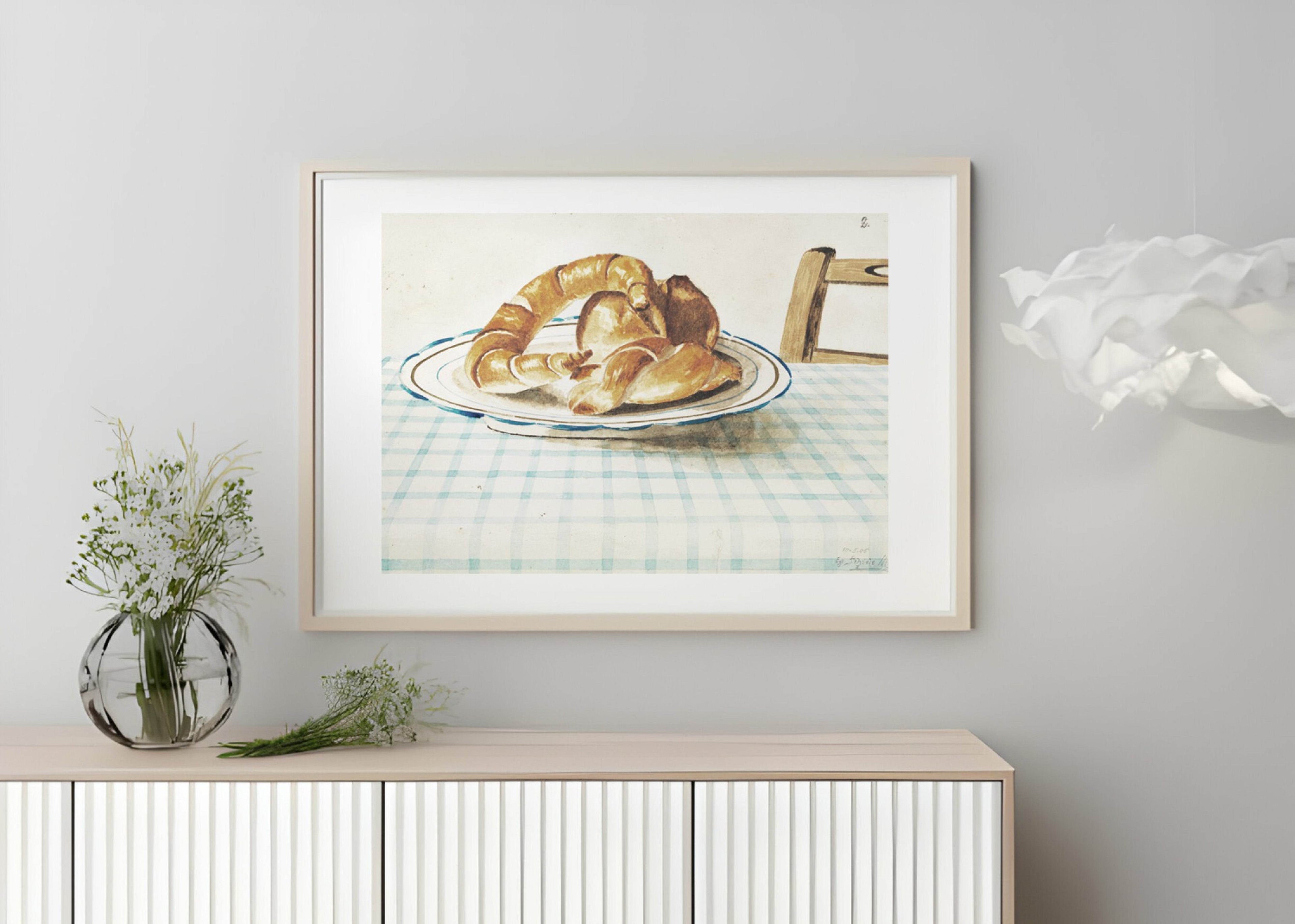 Egon Schiele - Still Life with Plate of Pastries - Hakyarts
