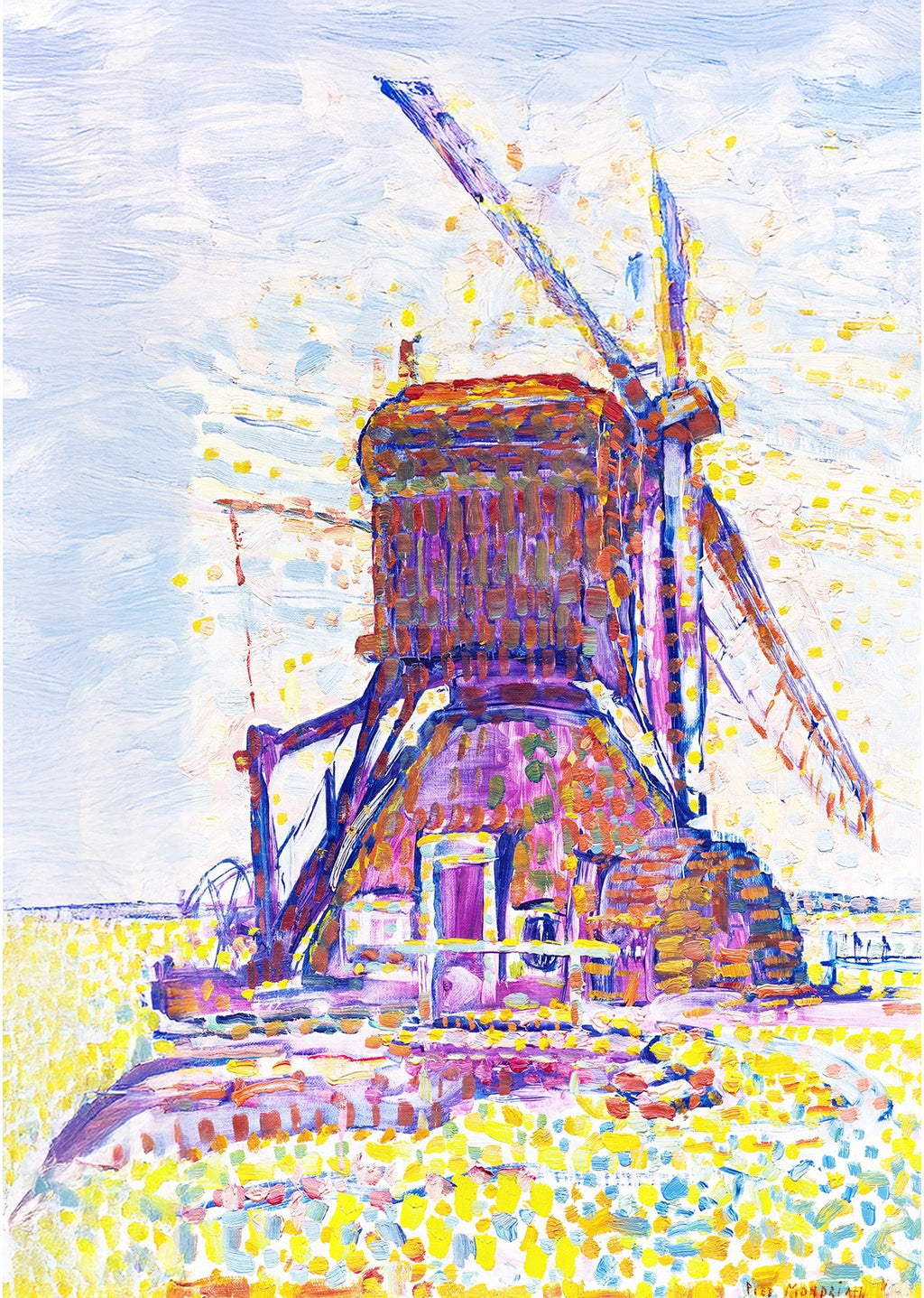 Piet Mondrian - Apple Tree