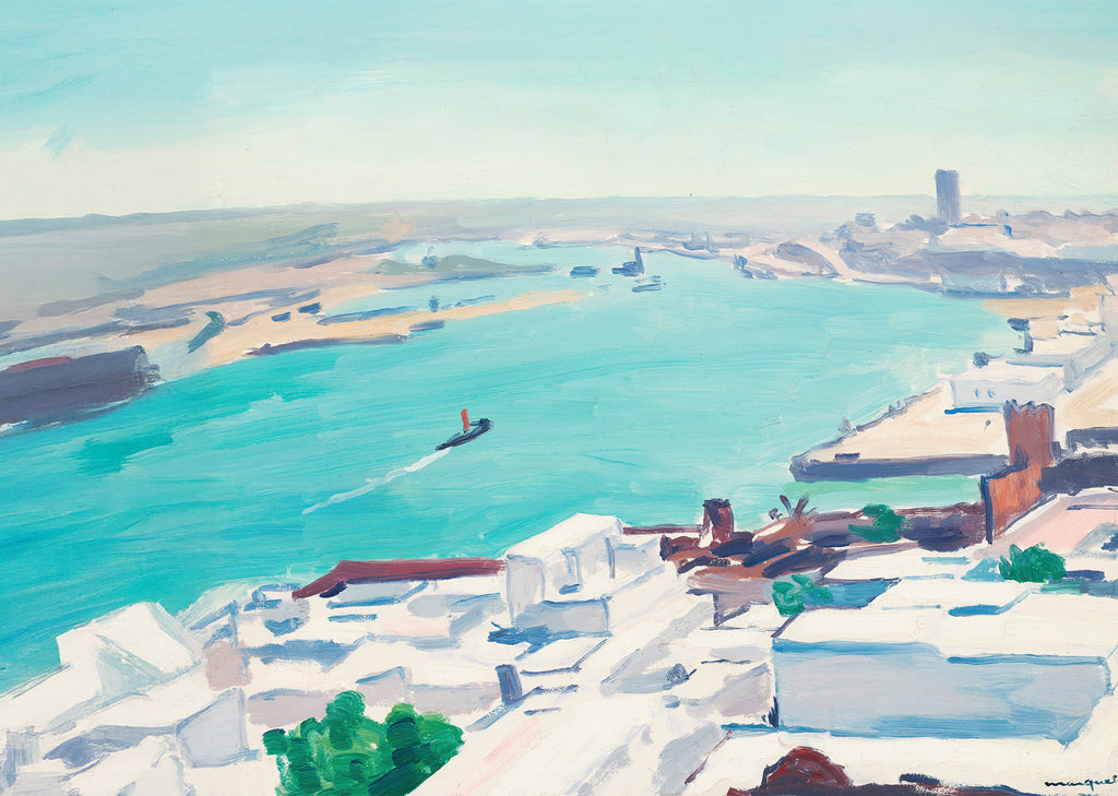 Albert Marquet - Le Bou-Regreg Vu de la Casbah