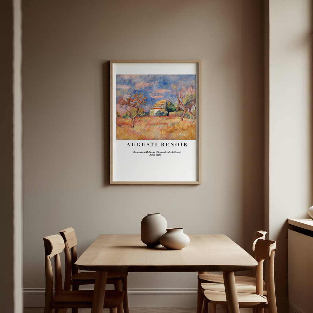 Auguste Renoir – Dovecote at Bellevue (Pigeonnier de Bellevue) - Iconic Impressionist Art Print