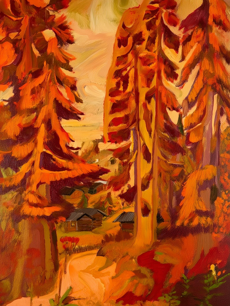 Kirchner Mix and Match 4 Prints — Bold Expressionist Portrait Quartet